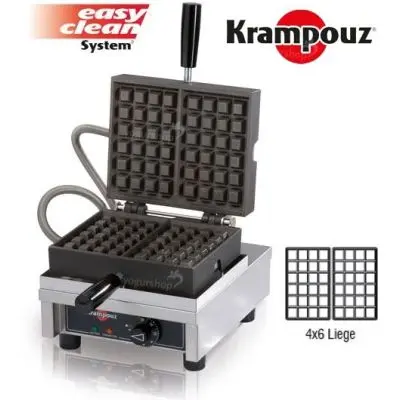 Máquina de Waffles 90º KRAMPOUZ Liege 4X6L | 749.01€ 😍🥇