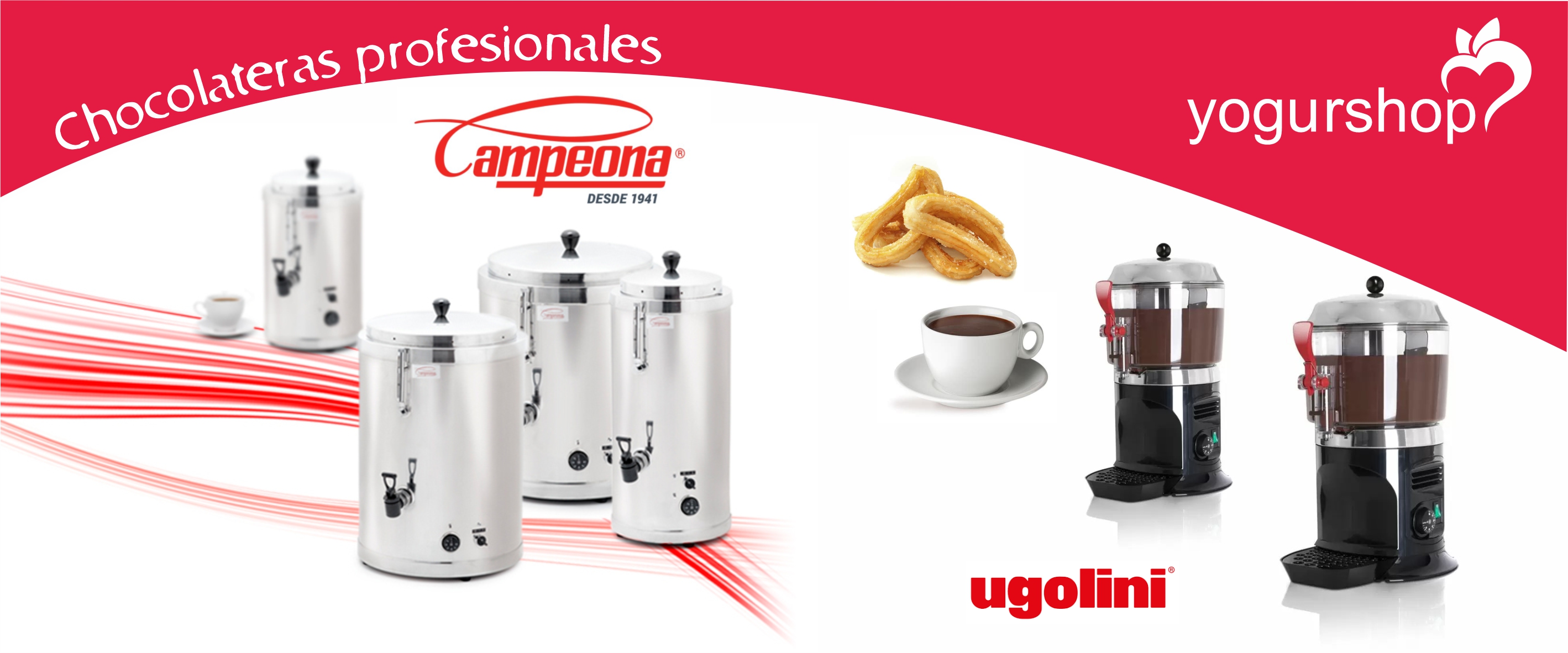 Chocolateras Campeona y Ugolini