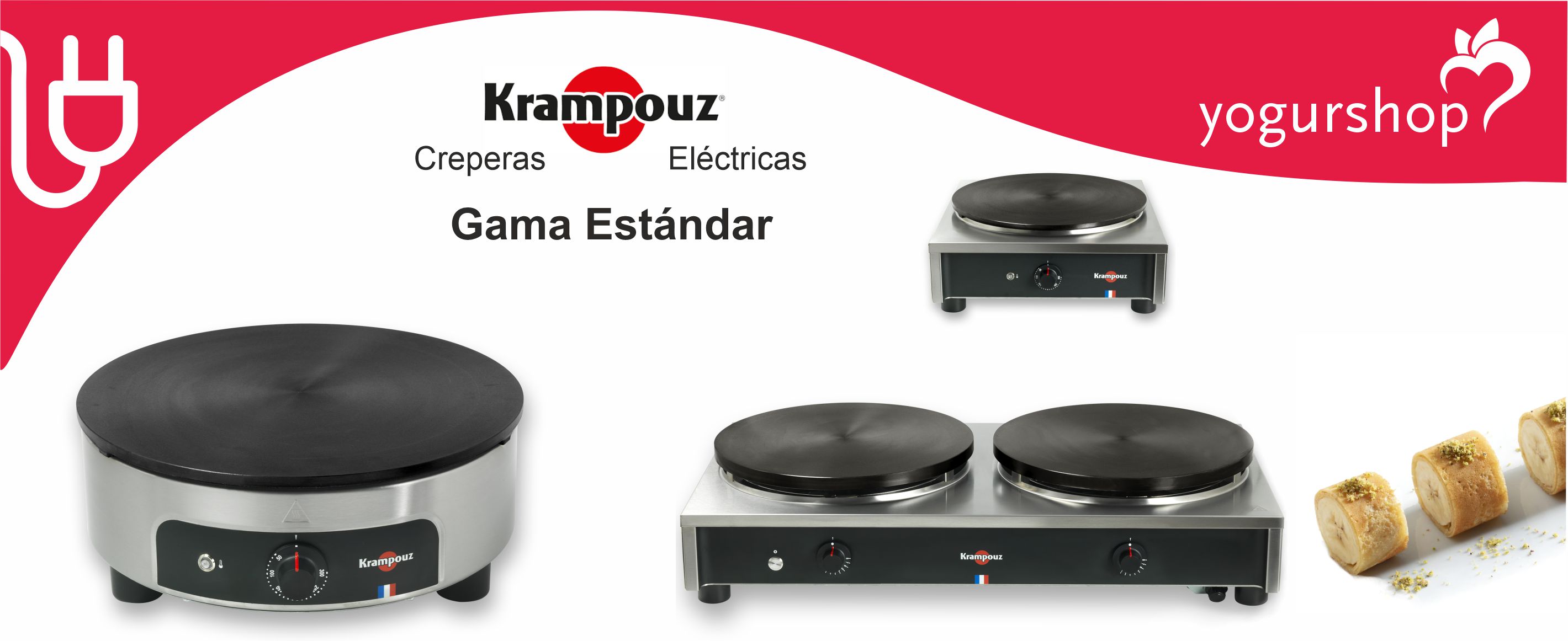 Crêpière électrique Krampouz Standard - KRAMPOUZ