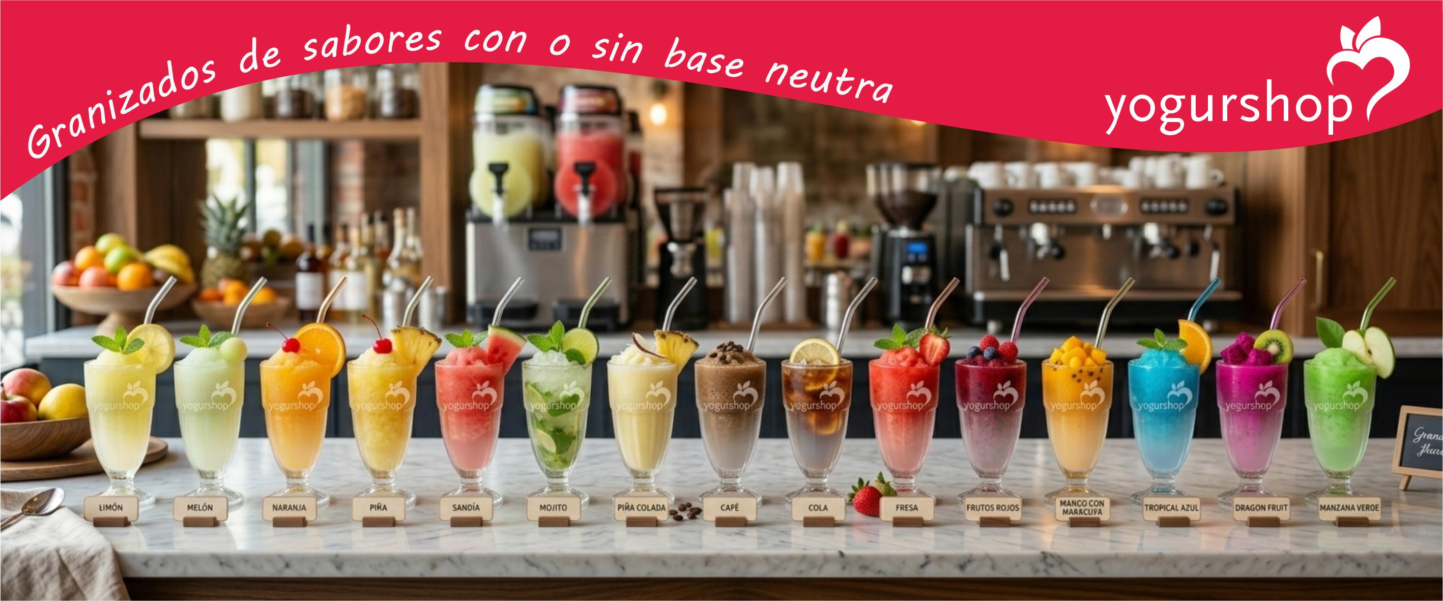 Granizados, Frapés y Smoothies Granizados, Frapés y Smoothies