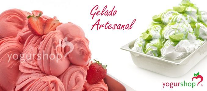 Gelado artesanal