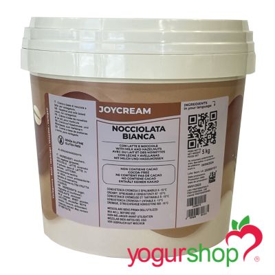 Joycream Nocciolata Blanca Bote 5 kg
