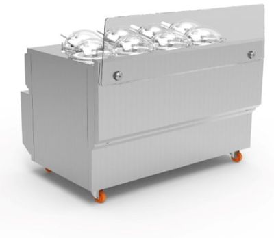 FRIGOMAT GX8 Produtora de gelado com 8 cilindros de produção/exposição