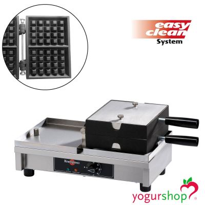 Máquina de Waffles 180º KRAMPOUZ Liege 4x5L