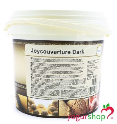 Cobertura de Chocolate Preto Joycoverture Dark Balde 5 kg