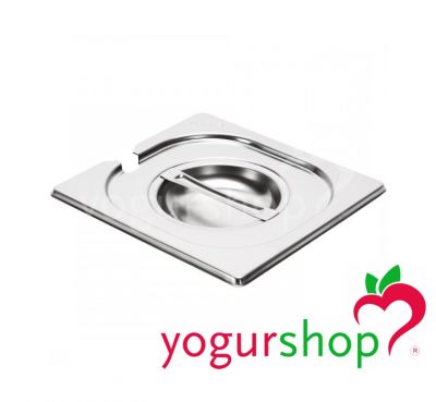 Tapa Inox GN 1/6