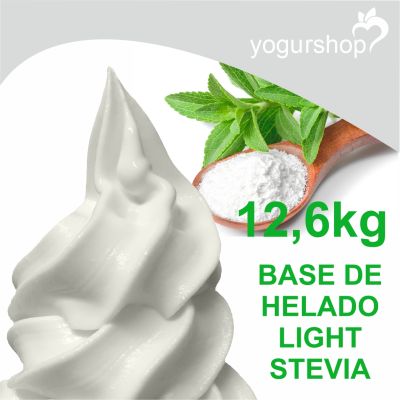 Gelado Light e Stevia 12x1,05kg