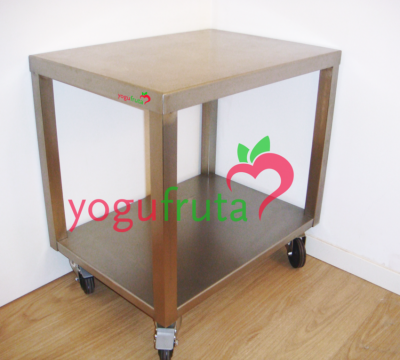 Carrinho porta Máquina Soft Aço Inoxi 304