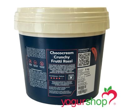Chococream Crunchy Frutos Rojos 5 kg