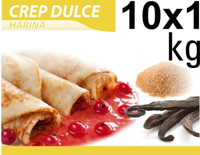 Mix de Crepes Doces Baunilha Gofrelino® Caixa 10 x 1 kg