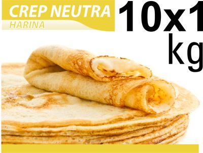 Preparado pó de Crepes Neutro Gofrelino® Caixa 10 x 1kg