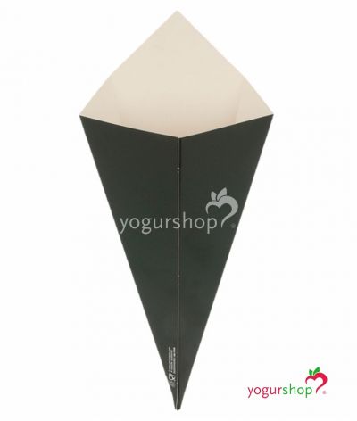 Cones de cartolina "Black"  200 ud