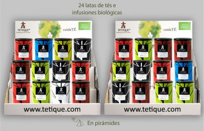 Pack Hosteleria Primer Ministro con 20 tés en piramides yogurshop