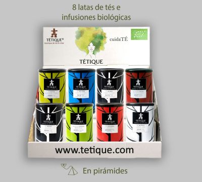 Pack Hosteleria 8 Tés Orgánicos en Pirámides yogurshop