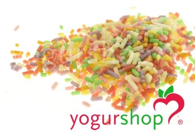 Fios de Açúcar Multicolorido Saco 1 kg