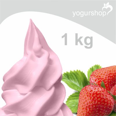 Amostra Gelado Soft de Morango Express Bolsa 1 kg