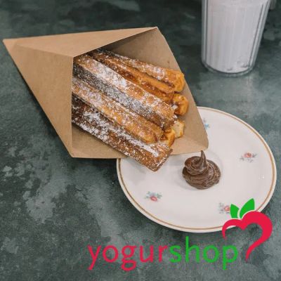 Máquina de Waffles Dupla 180º KRAMPOUZ Churros WECAVB
