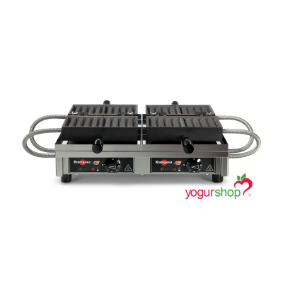 Gofrera 180º Doble KRAMPOUZ Liege 4x5L WECAFB