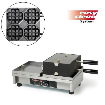 Máquina de Waffles Pirulito KRAMPOUZ WECASA Abertura lateral 180º