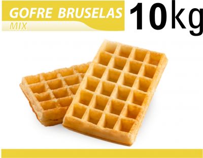 Saco de waffle Bruxelas em pó de 10 kg Gofrelino®