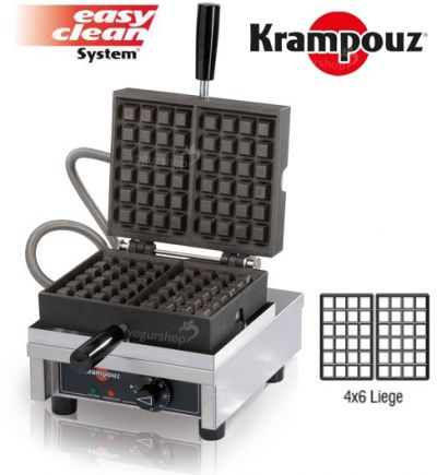 Máquina de Waffles eletrecia-krampouz-liege-wecaec4x6L