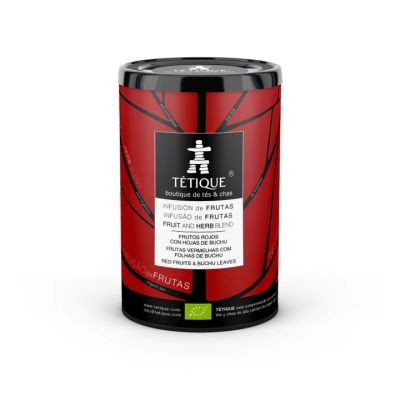 Infusión de Frutos Rojos con Hojas de Buchu BIO Lata 45 Pirámides