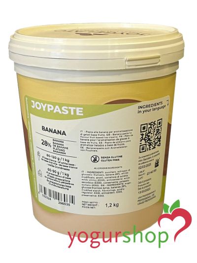 Pasta Concentrada Joypaste Banana Pote 1,2kg