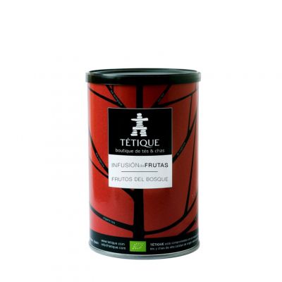 Infusão Frutos do Bosque BIO em pirâmide lata 45 ud
