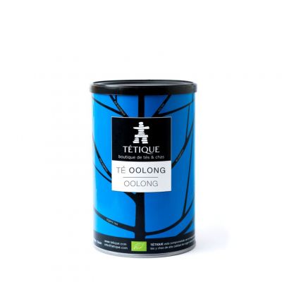 Chá azul Oolong BIO em pirâmide