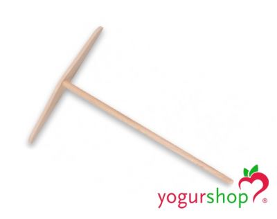 Ancinho plano para crepe de madeira