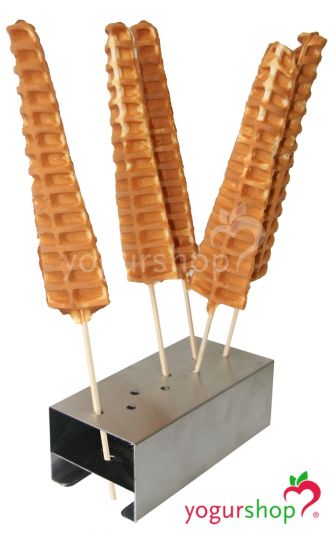 soporte gofre piruleta o algodón azúcar