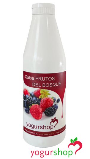 Molho Topping  Frutas Vermelhas Garrafa 1kg