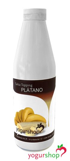 Topping Plátano Botella 1kg
