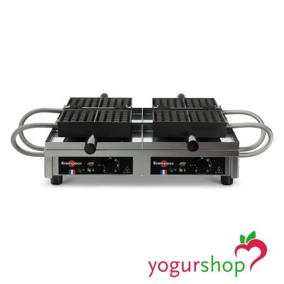 Máquina de Waffles Dupla 180º KRAMPOUZ Liège 4x6 WECAEB