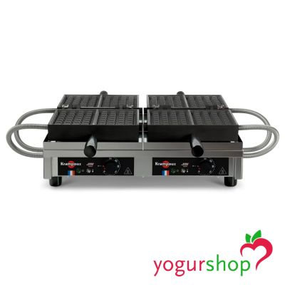 Máquina de Waffles Dupla 180º KRAMPOUZ Liège 4x7 WECAHB