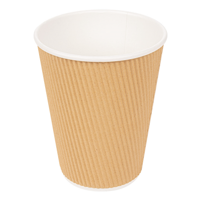 Vaso Cartón  Ondulado Doble Pared 360ml Caja 1000ud