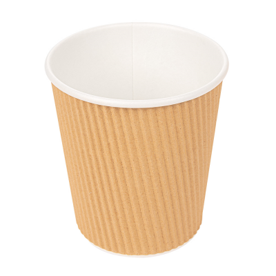 Vaso Cartón  Ondulado Doble Pared 180ml Caja 1000ud