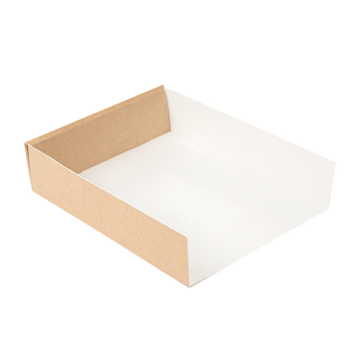 Suporte waffles cor Kraft 12x15x3,5cm Caixa 800 pcs.