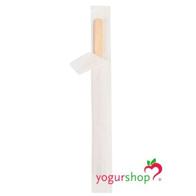 Agitadores de madera embolsados 11cm Caja 5000 uds