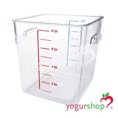 Envase Transparente 7,6 L