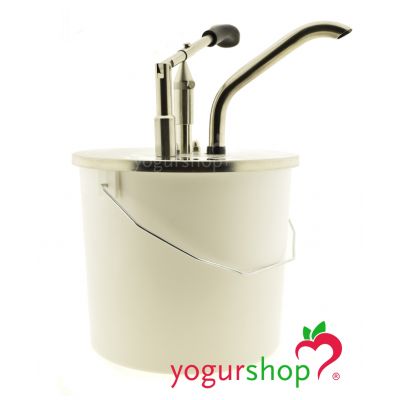 Tapa dosificadora profesional redonda con regulador 3 L