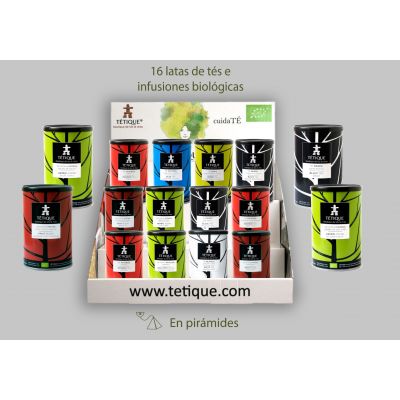 Pack Hosteleria Experto con 16 tés en piramides yogurshop