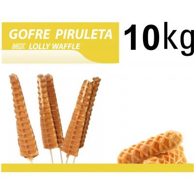 Gofre Piruleta o Lolly Waffle Mix Gofrelino® saco 10 kg