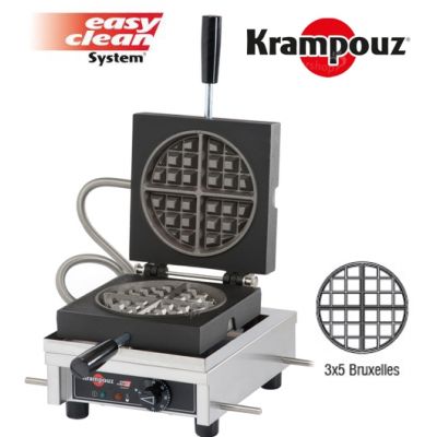 Gofrera 90º KRAMPOUZ Bruxelles Redonda WECACC