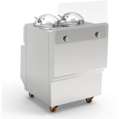 FRIGOMAT GX2 Mantecadora de mostrador con 2 cubetas de mantecación