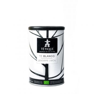 Chá Branco Gengibre-Limão BIO em pirâmide
