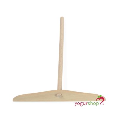 Rastrillo plano de boj para crepes 20cm