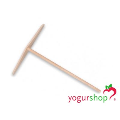 Ancinho plano para crepe de madeira