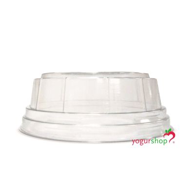 Tapa realzada para tarrinas 155/230/265cc Caja 900 uds