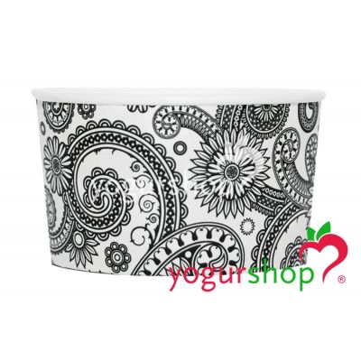 Taças de Cartão para Gelados Black&White 390cc Caixa 1200 uni